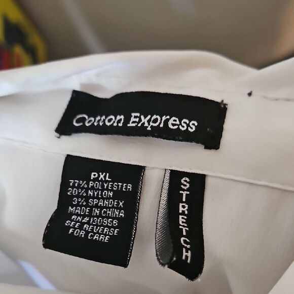 Cotton Express Classic White Shirt - Picture 2 of 6